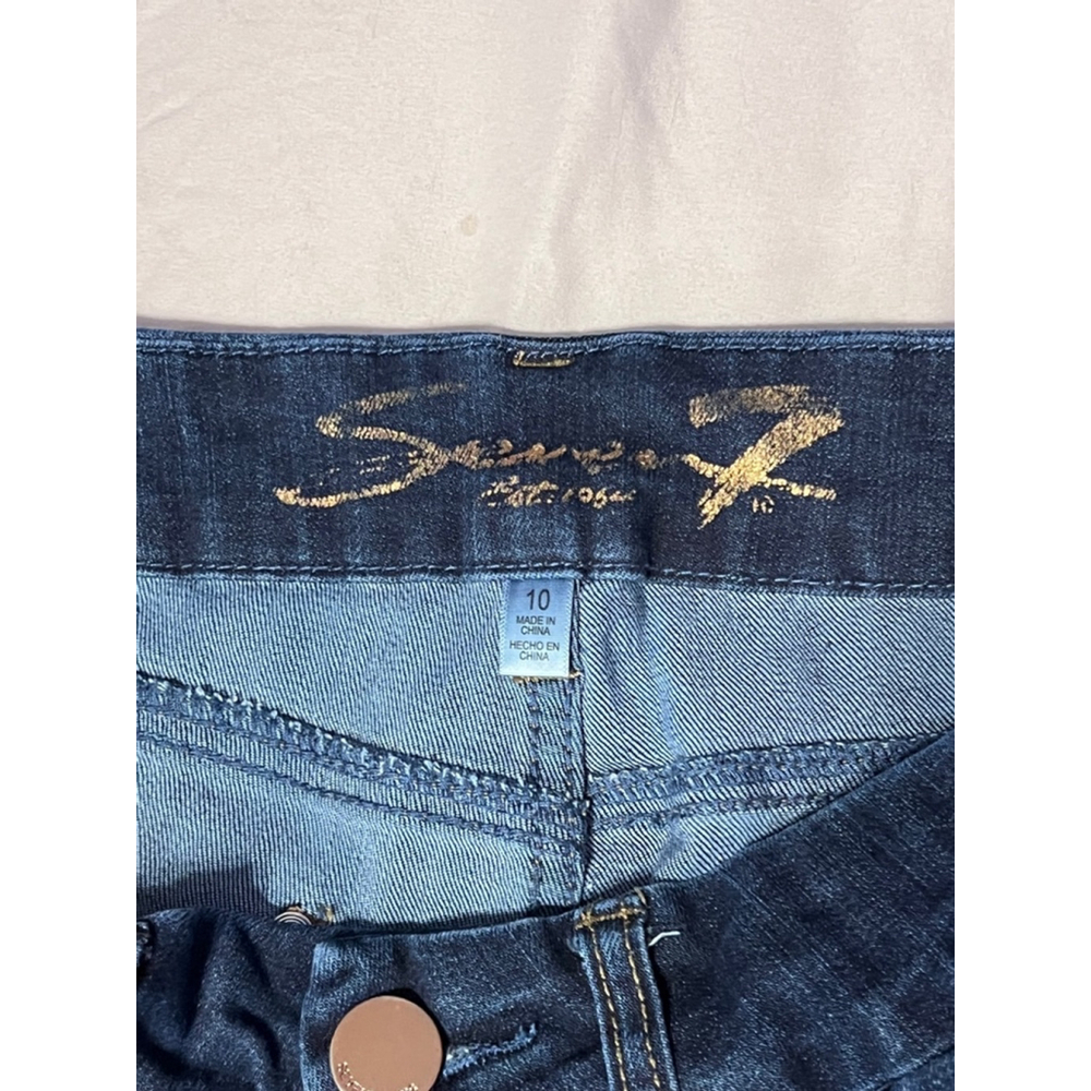Women's Seven Jeans, Size 10, Dark Blue - Picture 5 of 7
